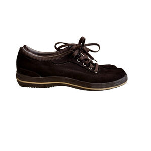Keds Shoes Womens Bicycle Toe Lace Up Oxford Sneakers Espresso Brown Sz 8.5​​​​